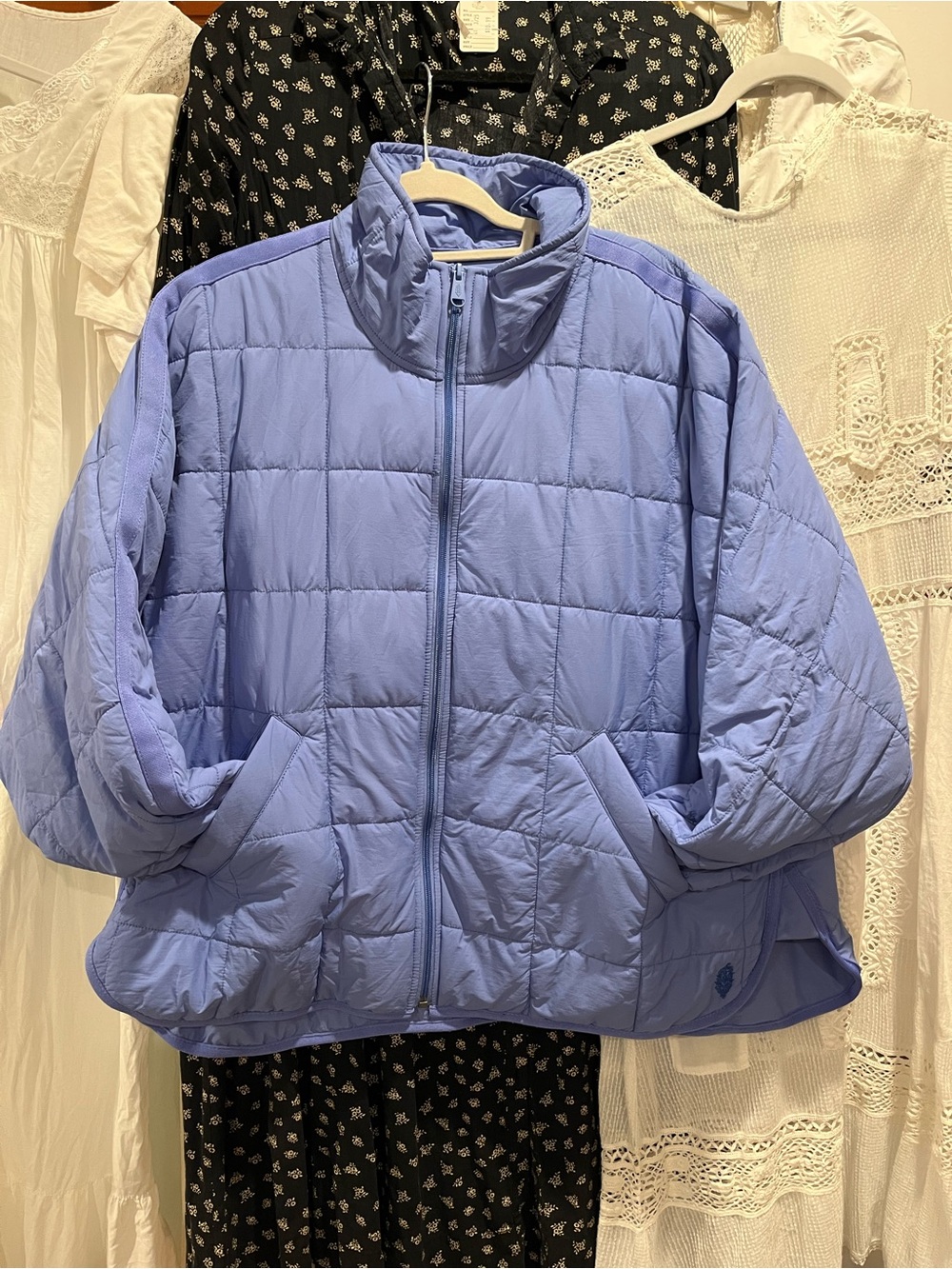 FP Movement by Free People Periwinkle Blue Pippa Packable Puffer Jacket